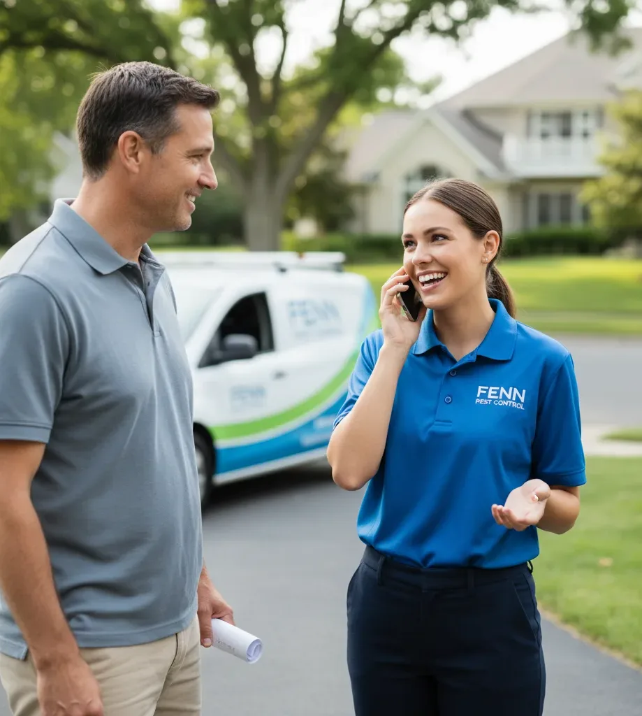 Fenn Pest Control customer support in La Fayette